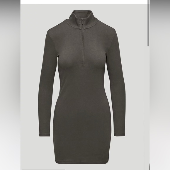 NWT aritzia half zip dress - Picture 1 of 5